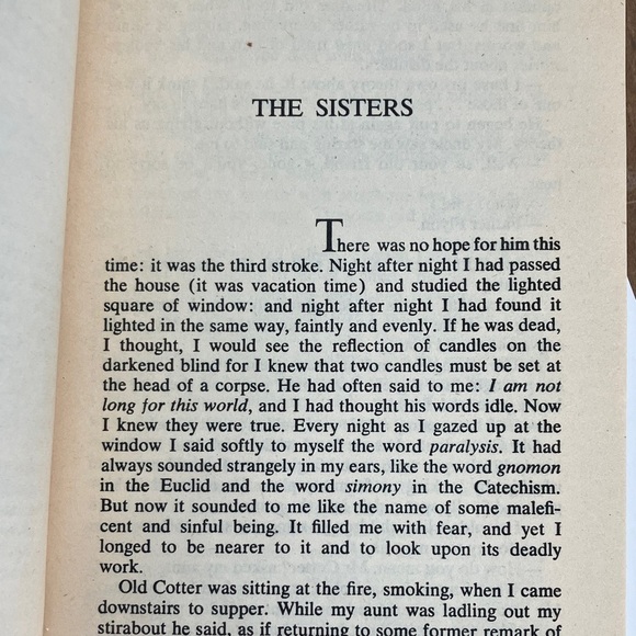 James Joyce Dubliners softcover - vintage 1984 reprint of original 1916 book - Picture 10 of 14